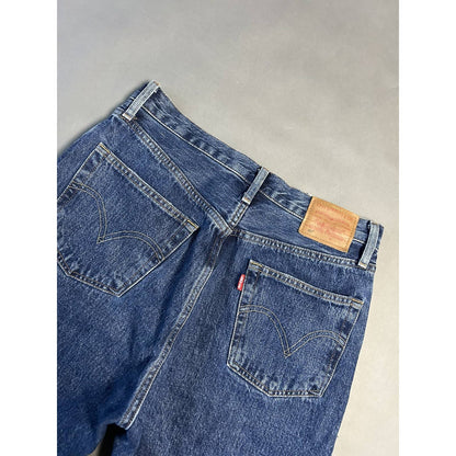 Levi’s 501 navy blue jeans denim pants capital E