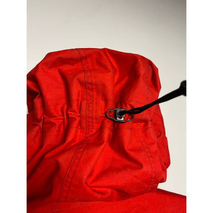 Patagonia jacket red light hooded gorpcore