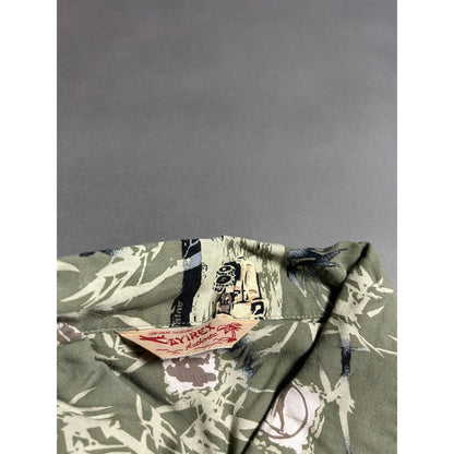 Avirex shirt military Hawaiian