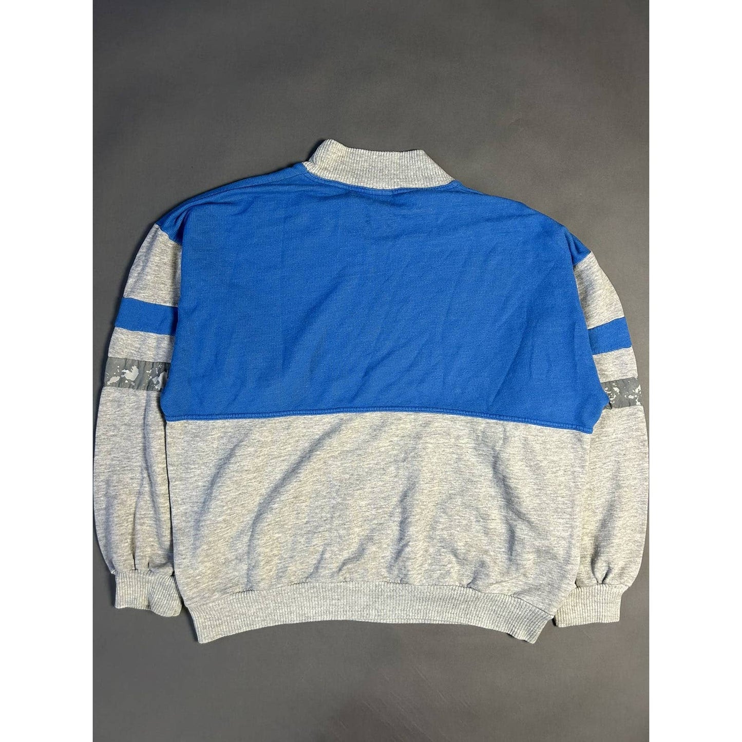 Puma vintage sweatshirt big logo grey blue