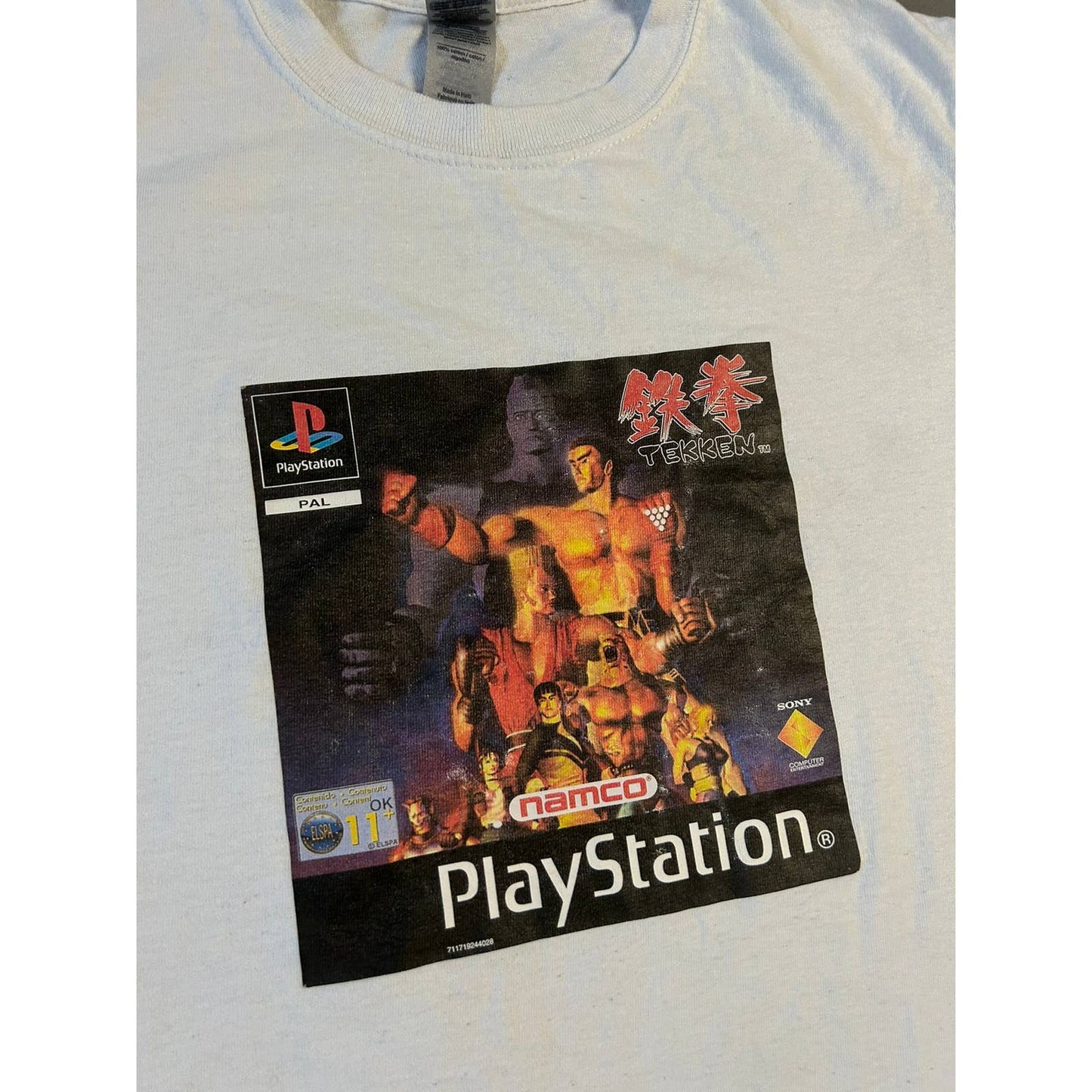 Vintage Tekken Video Game Promo T-Shirt PlayStation