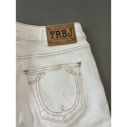 True Religion vintage white jeans denim pants Y2K