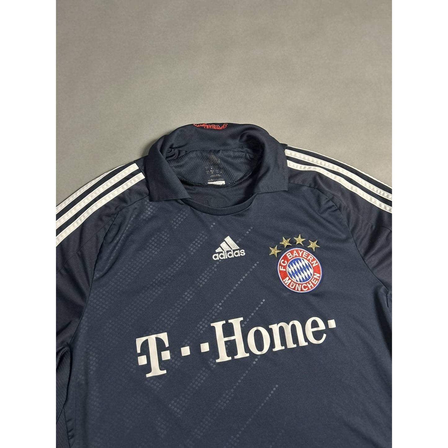 Adidas Bayern Munchen Jersey navy T-Home 2008 2009 Away