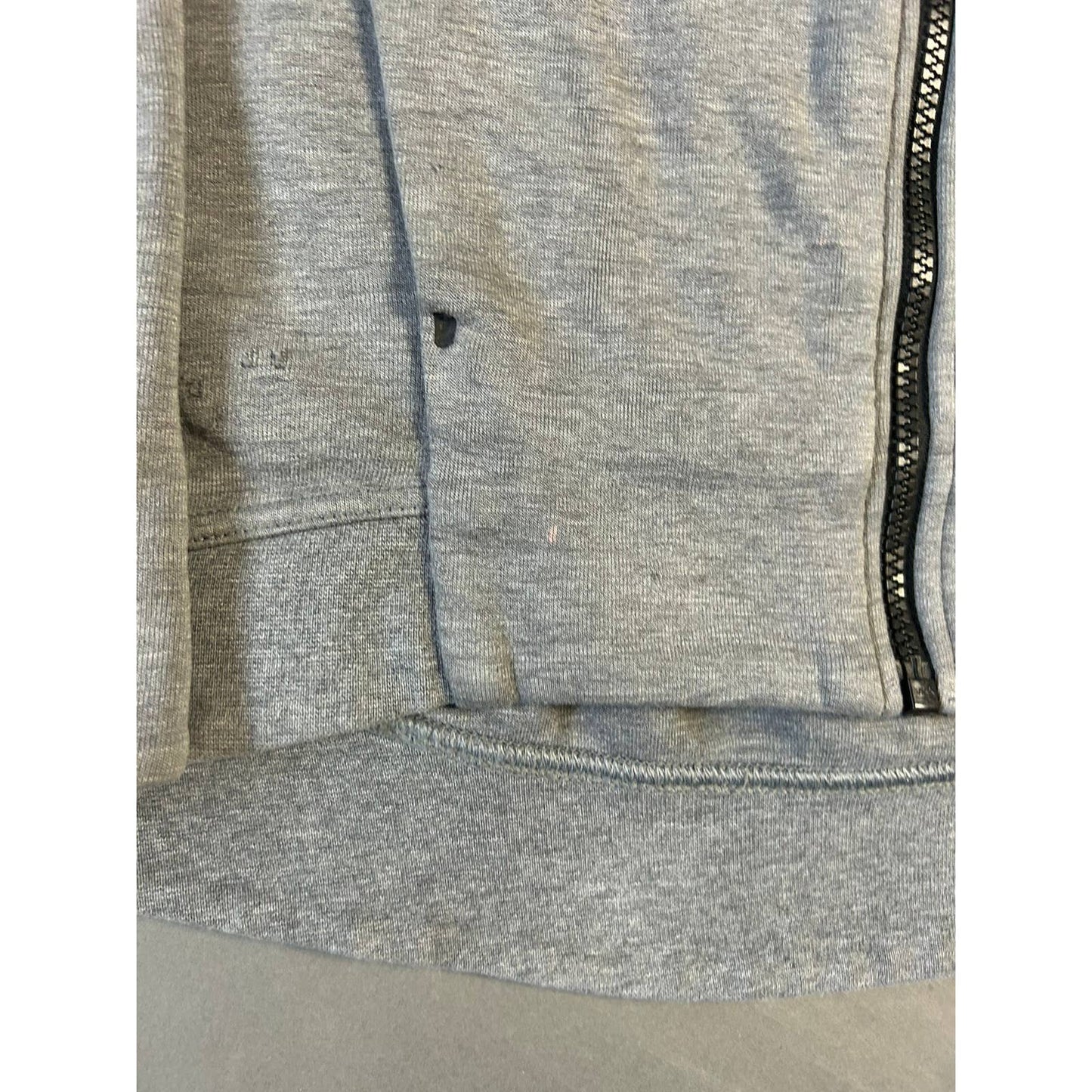 Nike tech fleece grey zip hoodie