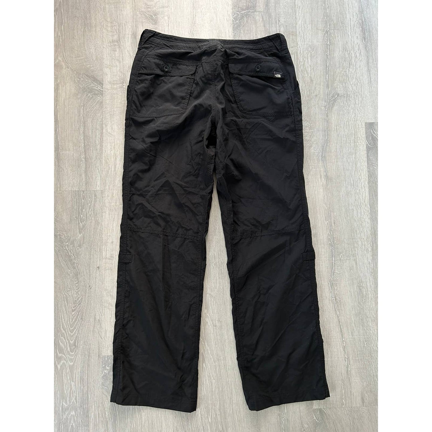 The North Face vintage black nylon track pants TNF