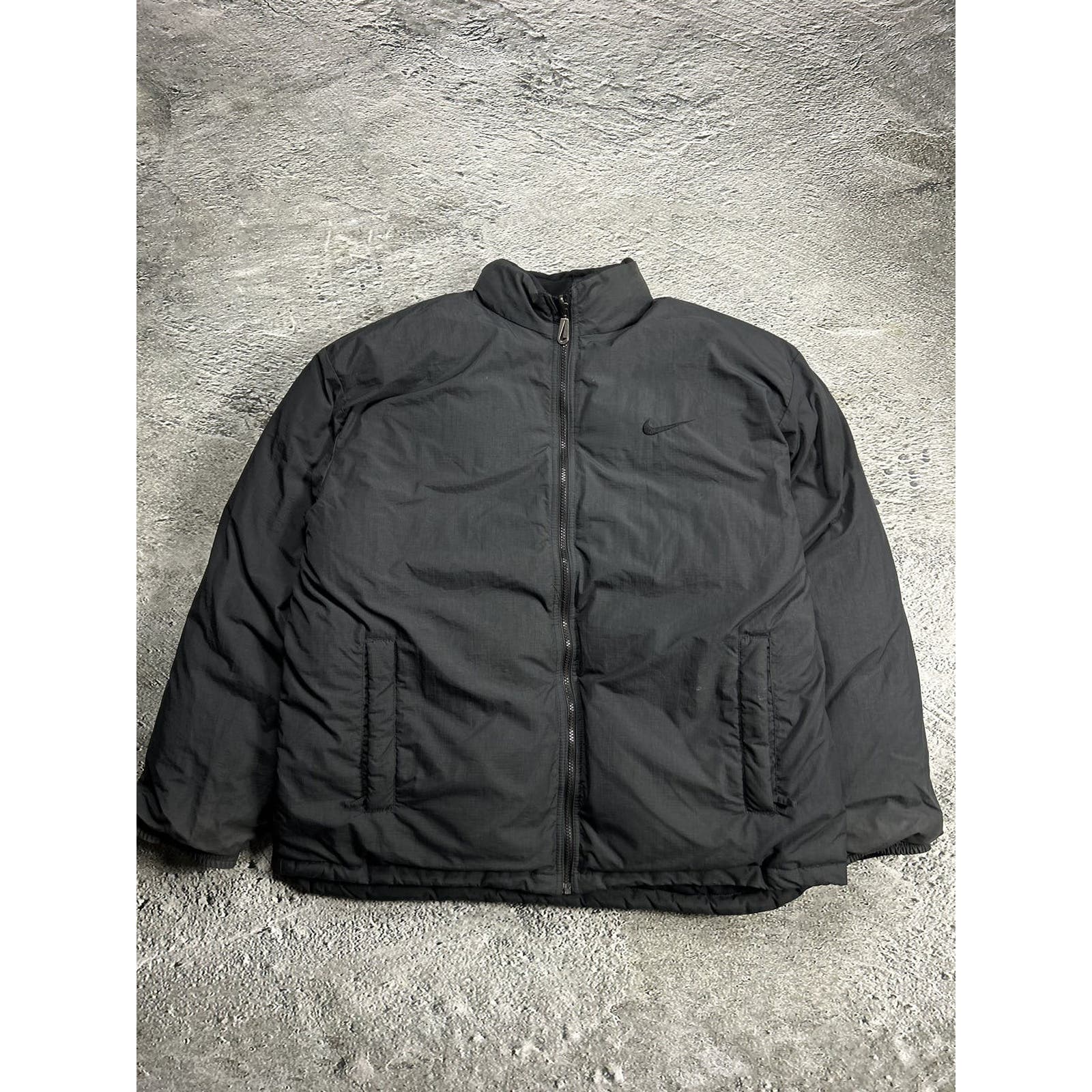 VTG Nike Black Big cheapest Puff Puffer Jacket