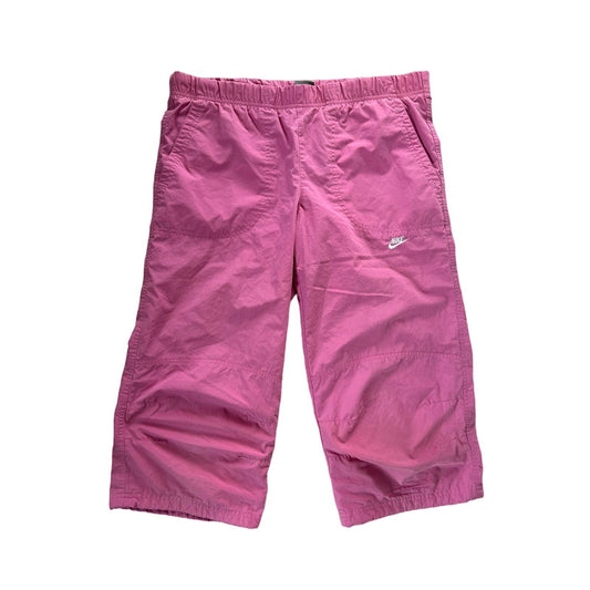 Nike vintage Pink shorts track pants small logo 2000s capri