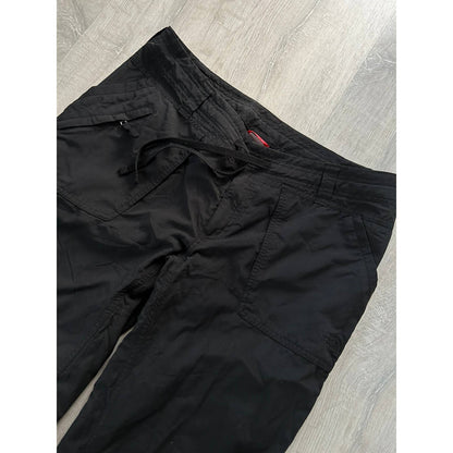 The North Face vintage black nylon track pants TNF