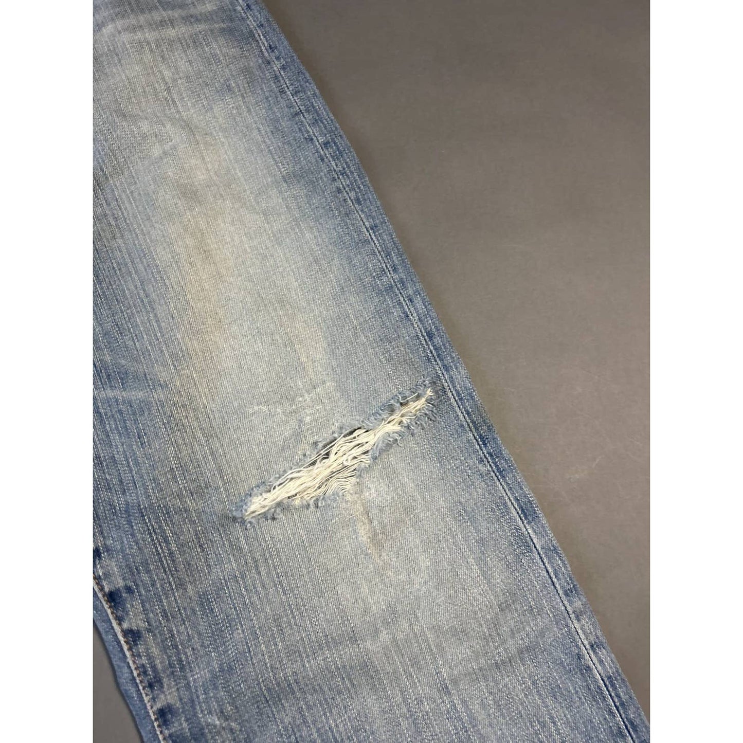 Evisu jeans vintage japanese denim pants seagulls baby blue
