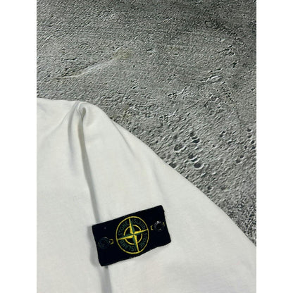 Stone Island white sweatshirt 2008 vintage