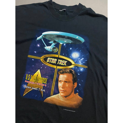 Star Trek 2000s movie tee vintage Captain James T. Kirk