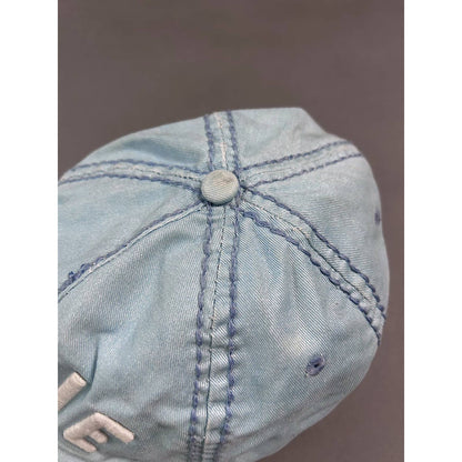 True Religion hat vintage baby blue cap Y2K