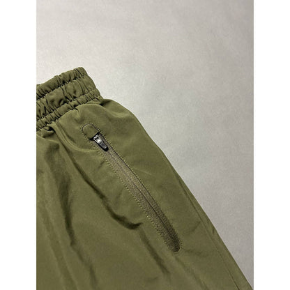 Nike vintage khaki track pants drill Y2K