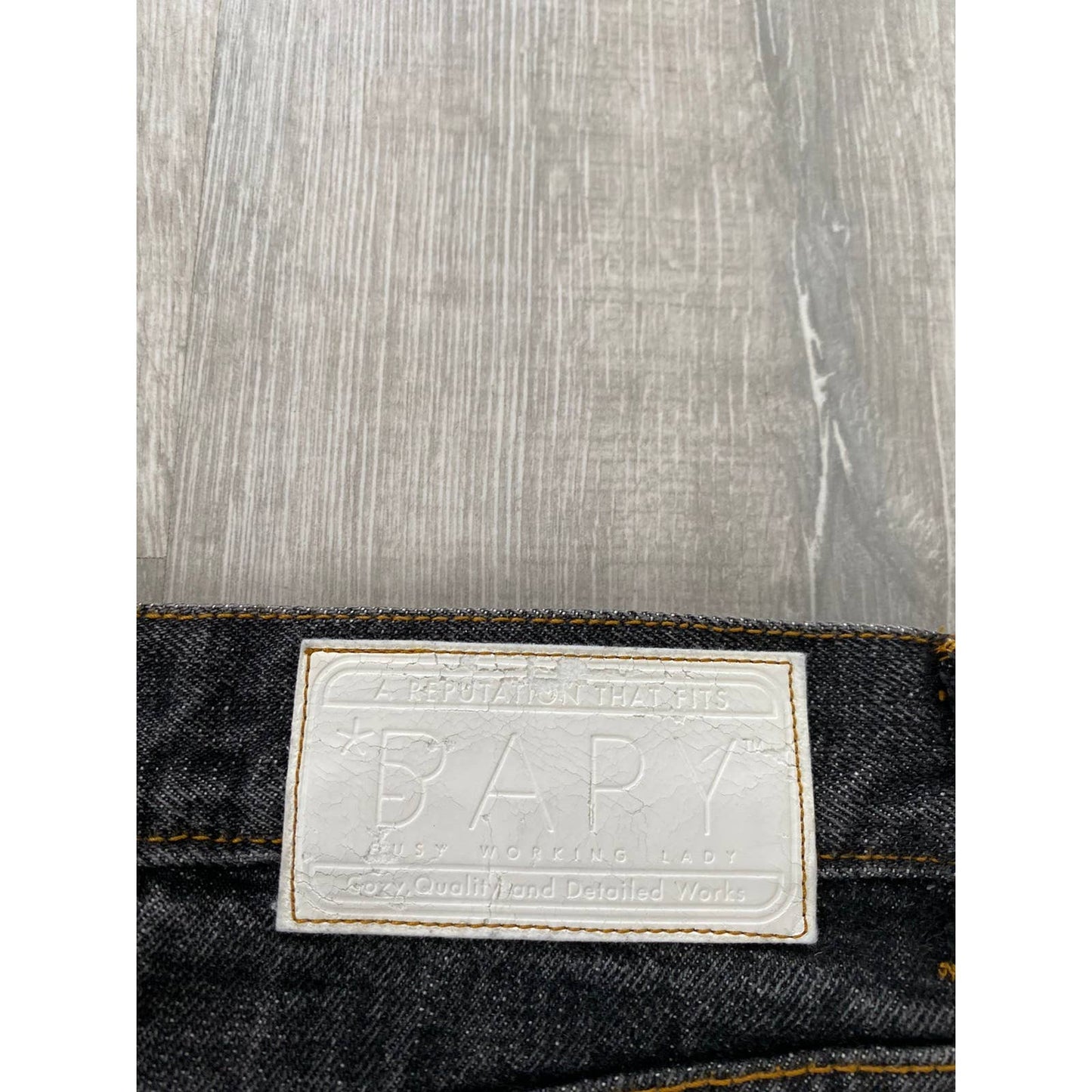 Bape jeans cat Face logo grey selvedge Bape Japanese denim