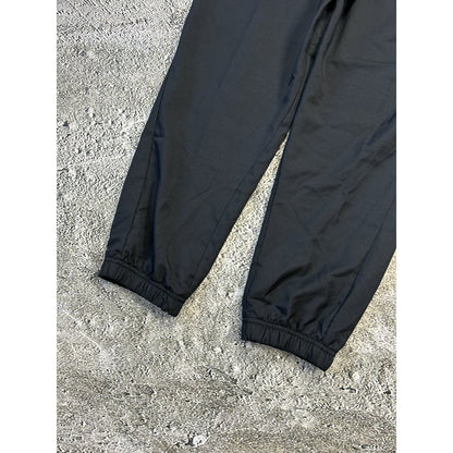 PSG Nike nylon black track pants small swoosh drill Y2K