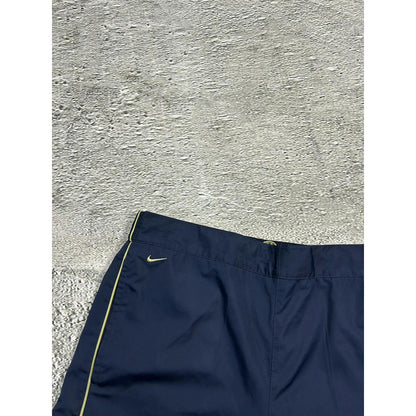 Nike vintage navy nylon track pants drill y2k small swoosh