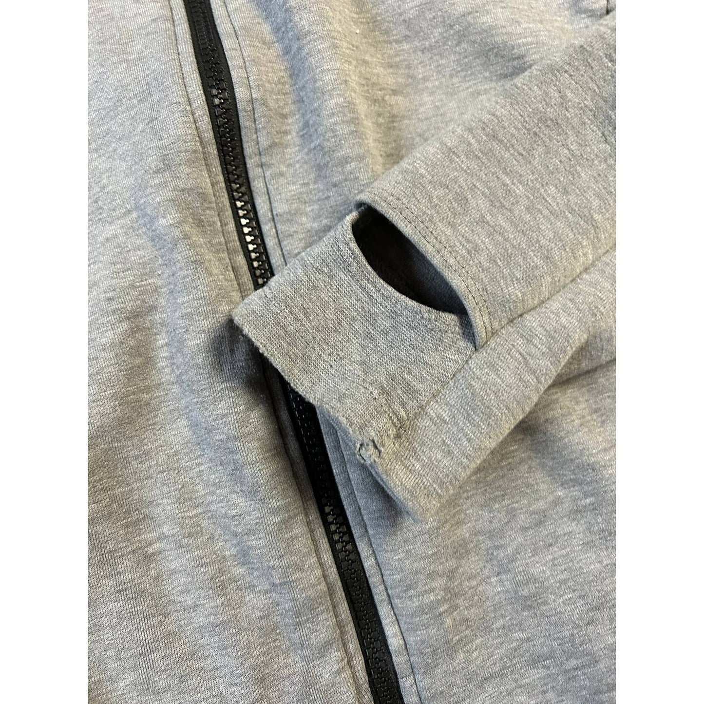 Nike tech fleece grey zip hoodie