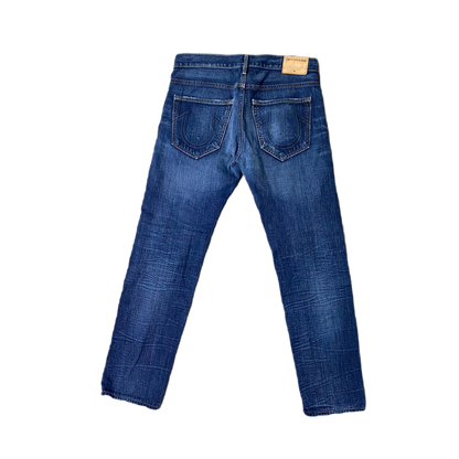 True Religion vintage selvedge jeans navy denim pants