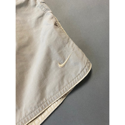 Nike vintage beige shorts small swoosh 2000s