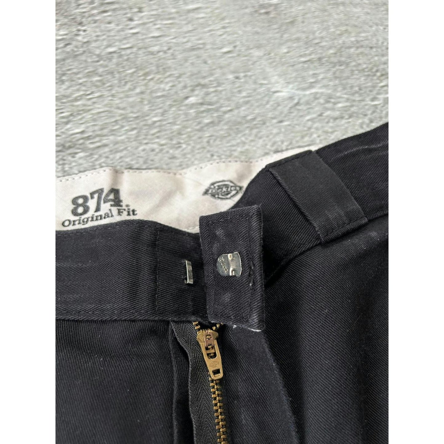 Dickies 874 black chino pants workwear vintage