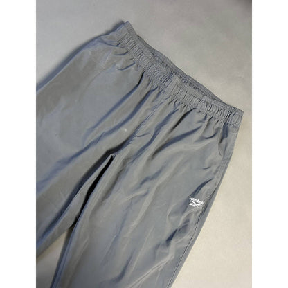 Reebok nylon track pants parachute grey