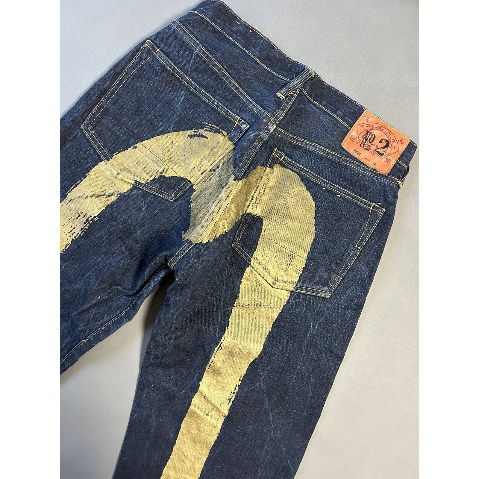 Evisu big logo orders jeans