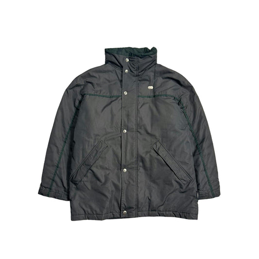 Lacoste vintage grey jacket hooded