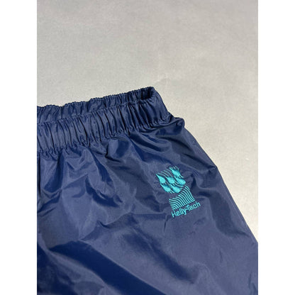 Helly Hansen vintage navy nylon track pants small logo tech