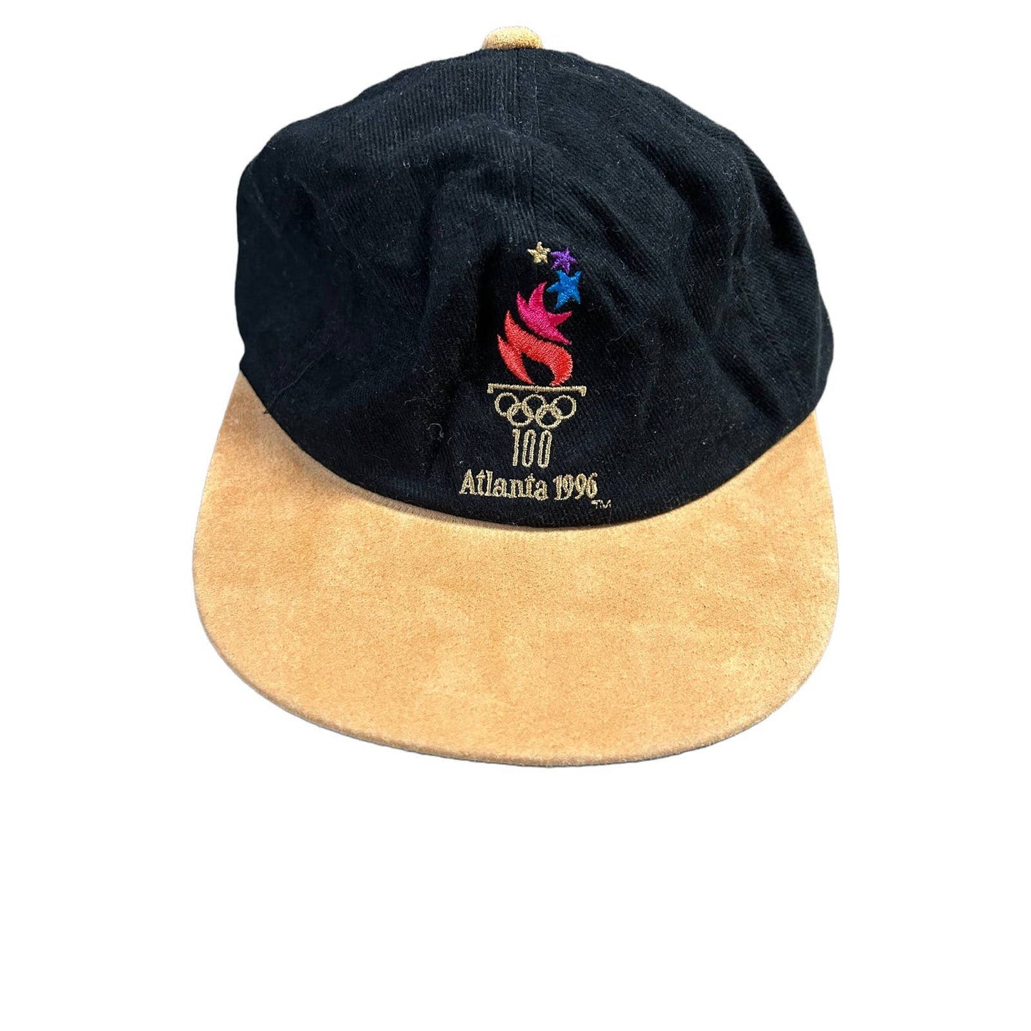 Vintage Atlanta 1996 Olympics Hat McDonald’s suede