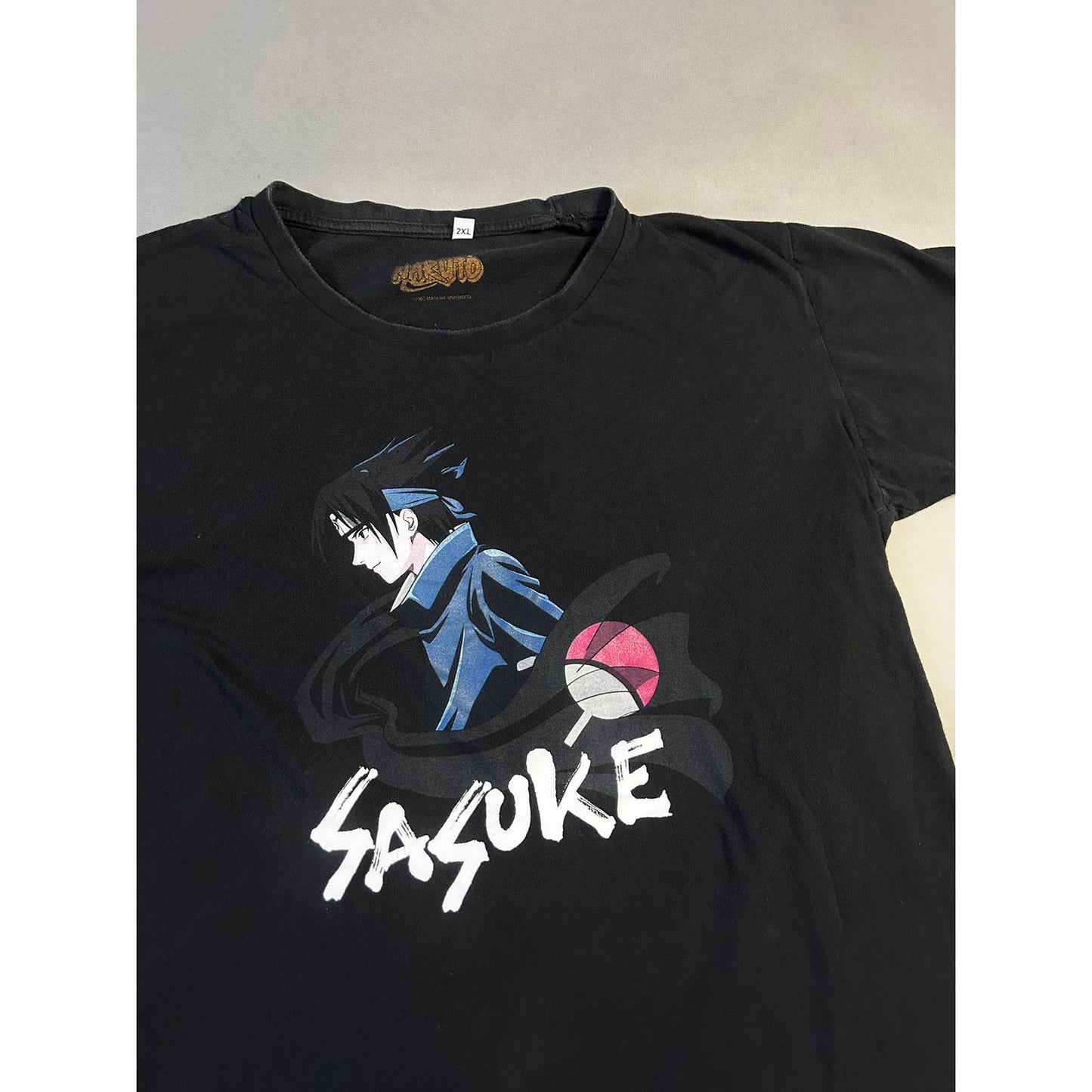 Vintage 2002 Naruto Sasuke T Shirt