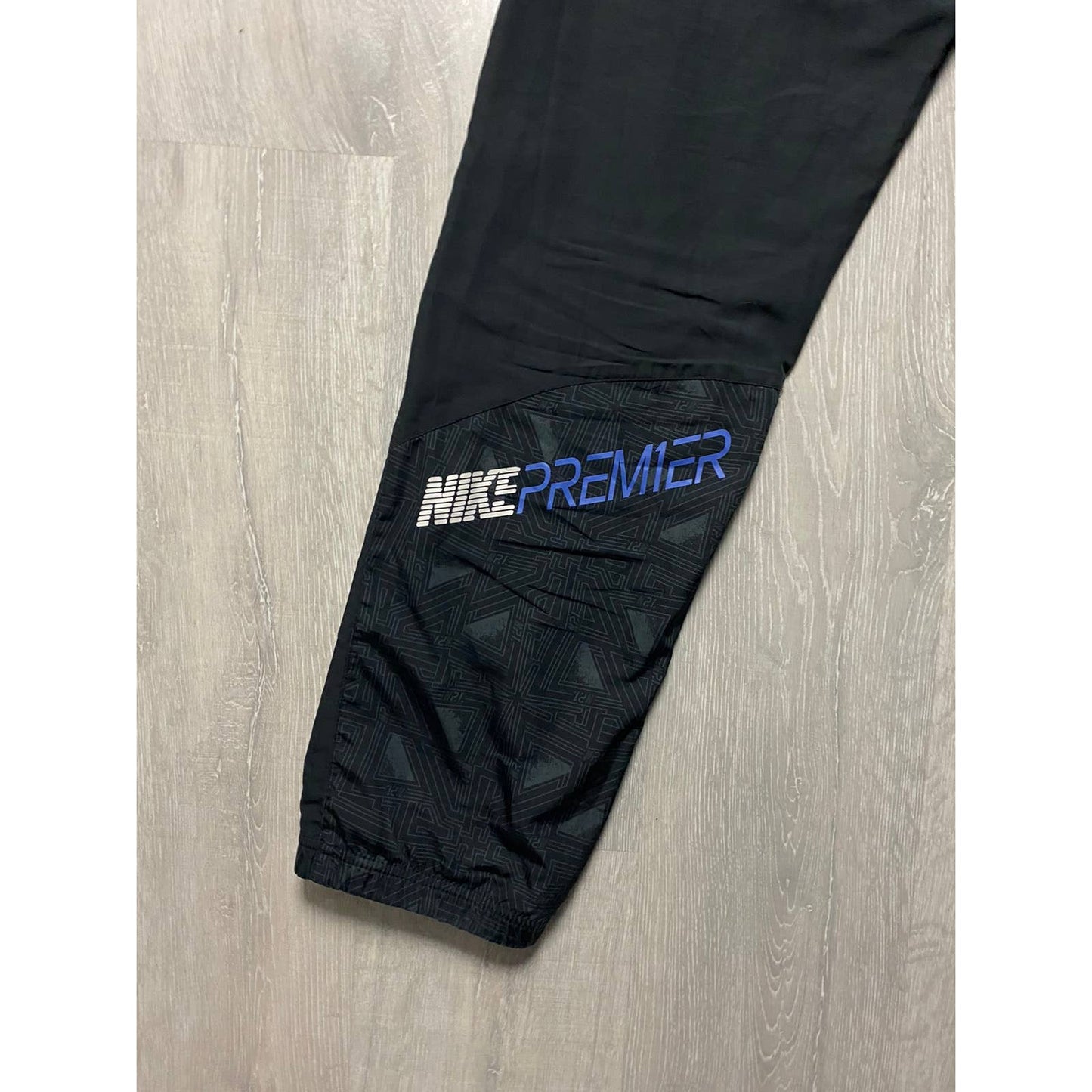 Nike Premier vintage black nylon track pants small swoosh 2000s