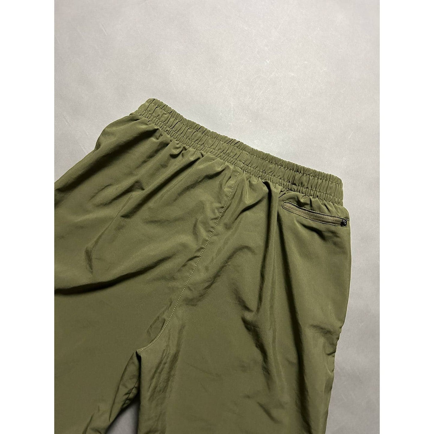 Nike vintage khaki track pants drill Y2K