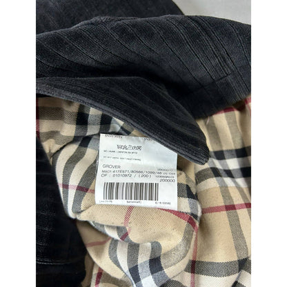 Burberry black jacket nova check