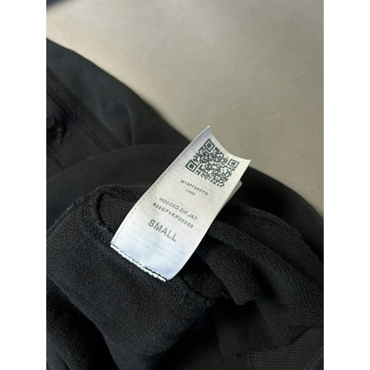 True Religion zip hoodie vintage black Y2K