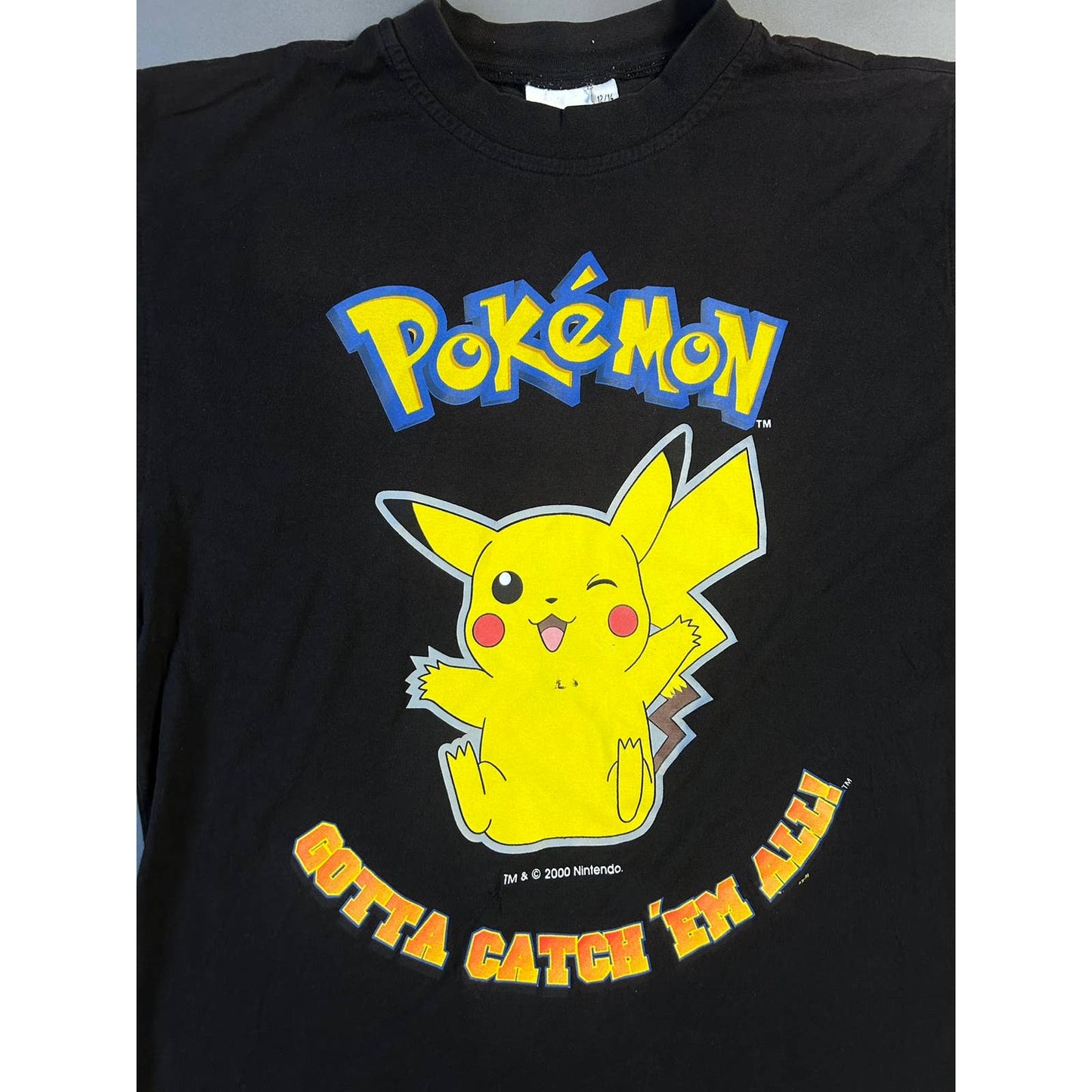 Pokémon vintage Pikachu Nintendo T-shirt 2000