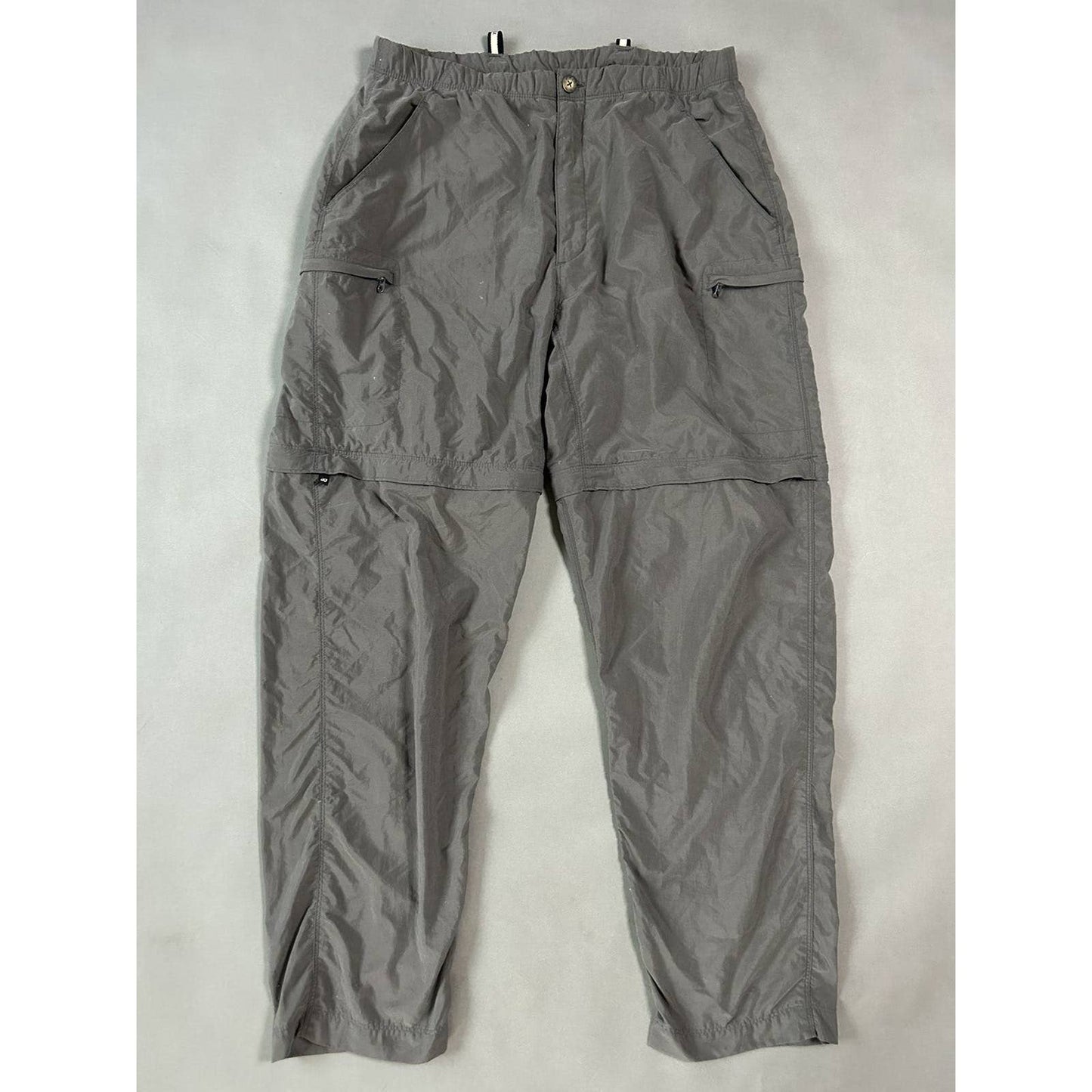 The North Face vintage grey nylon track pants shorts TNF