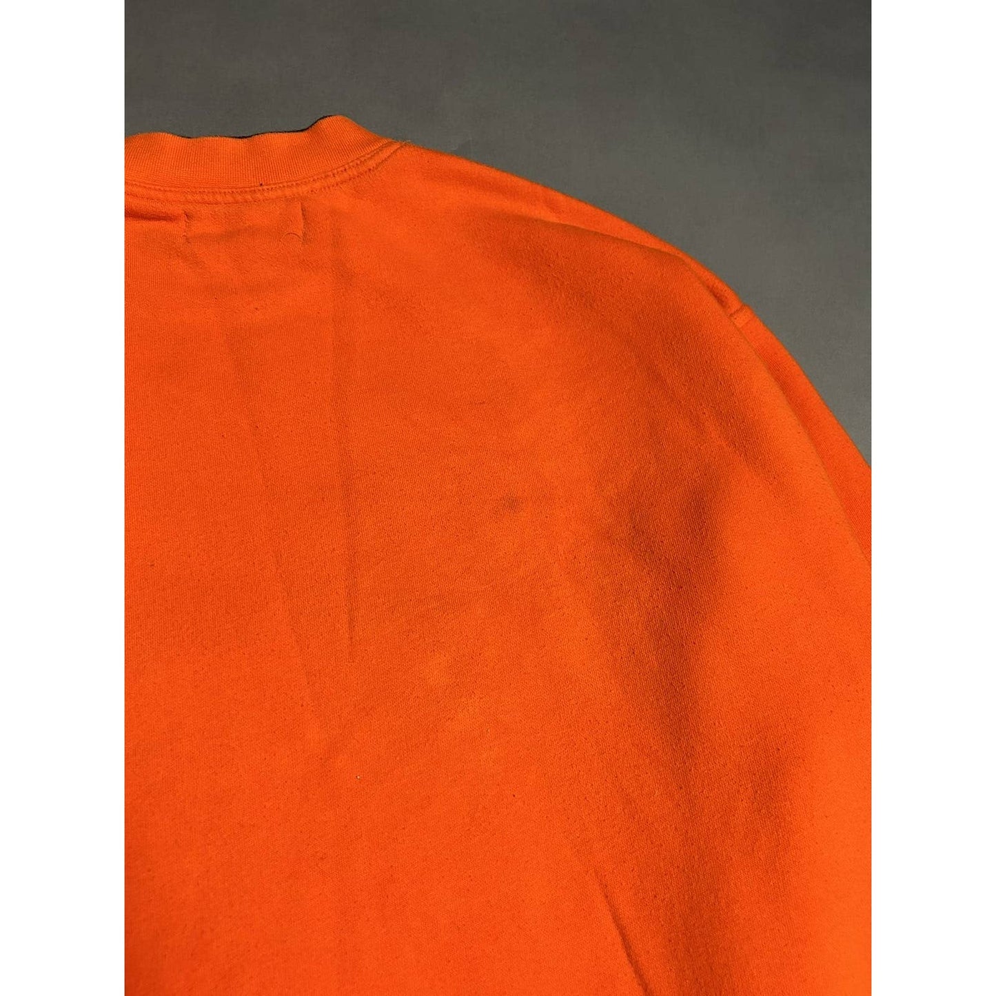 Timberland sweatshirt big logo vintage Orange