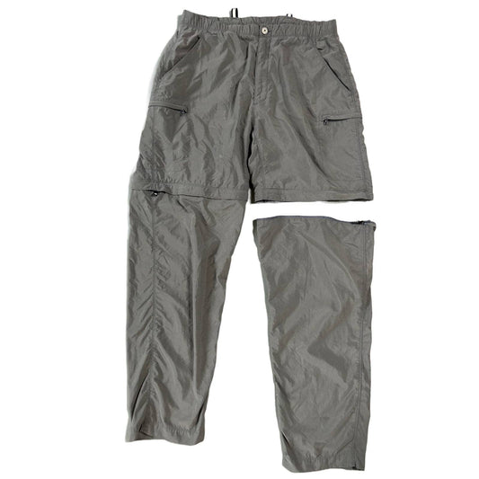 The North Face vintage grey nylon track pants shorts TNF