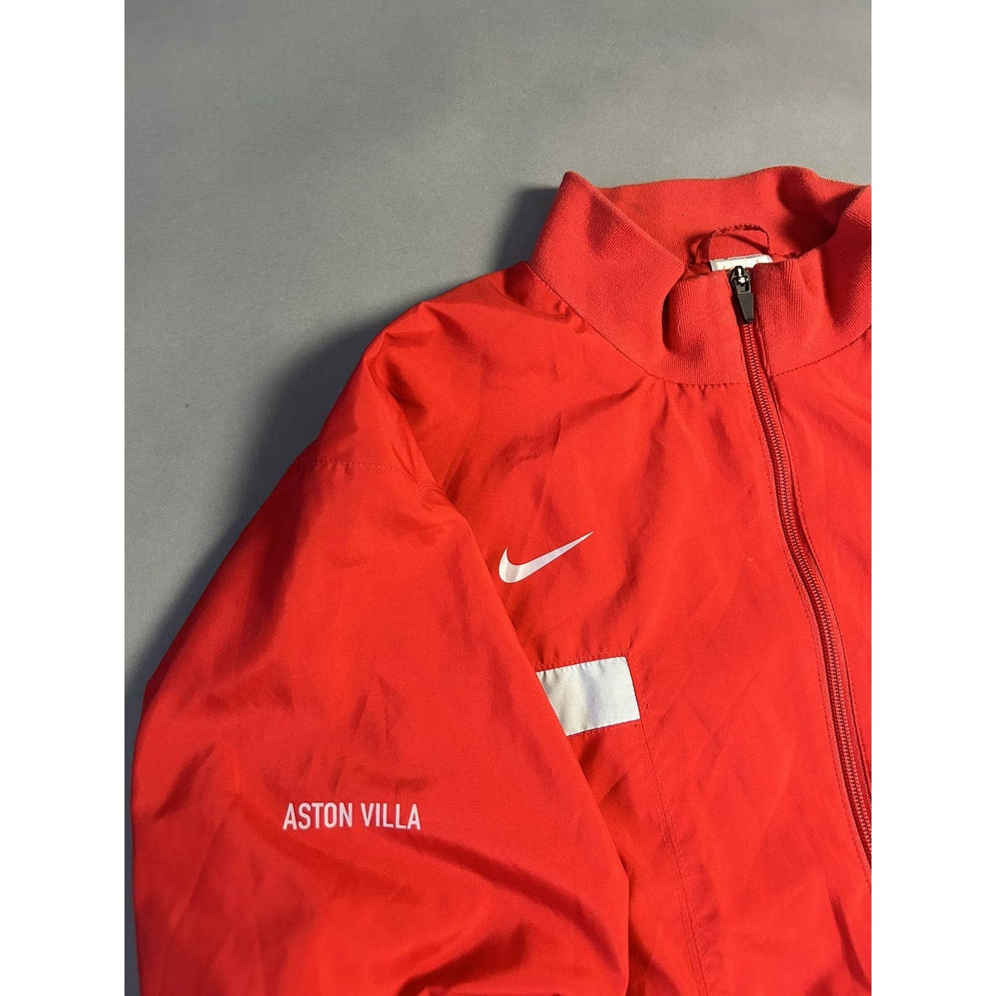 Aston Villa Nike vintage red nylon track jacket