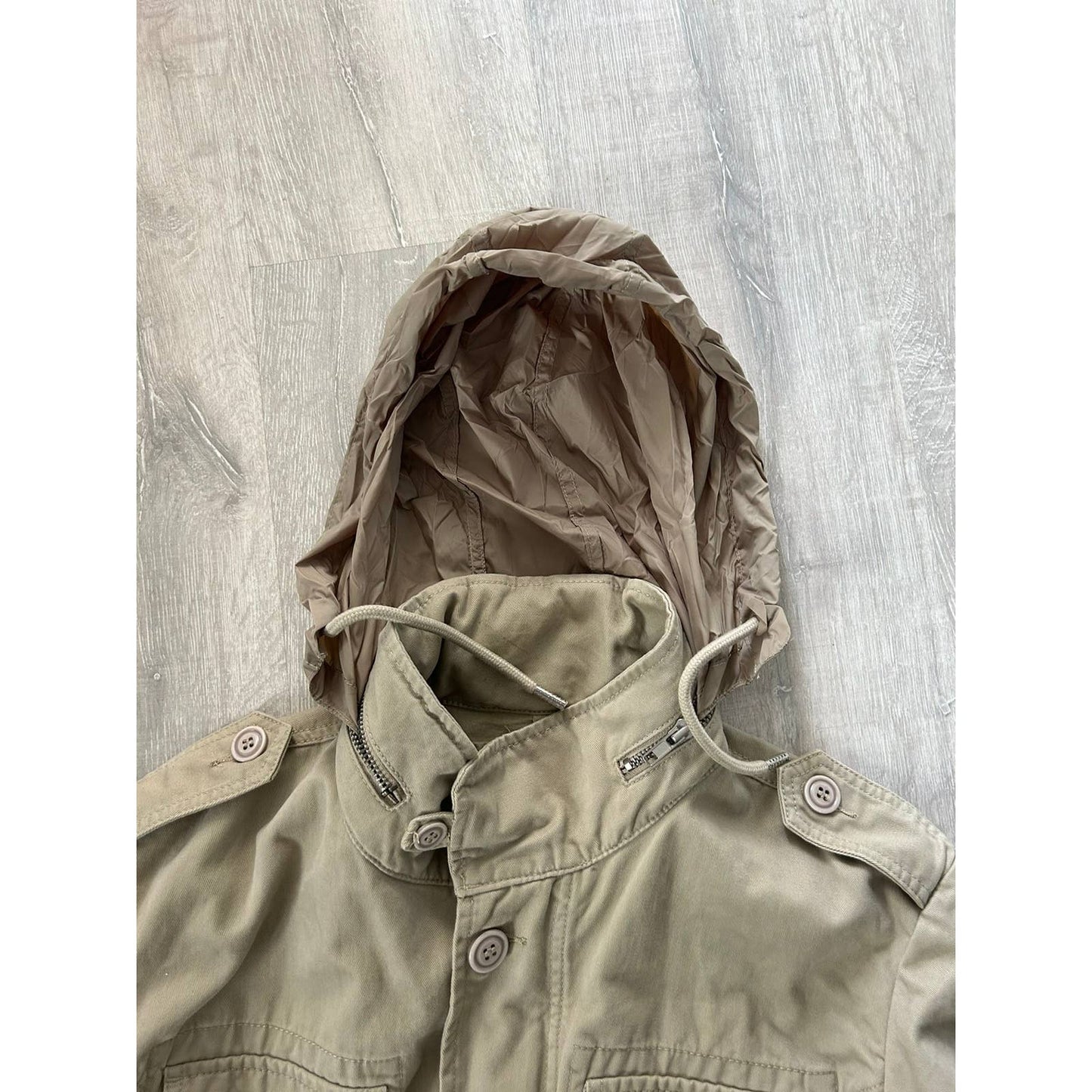 Diesel military jacket cargo beige Y2K