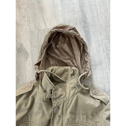 Diesel military jacket cargo beige Y2K