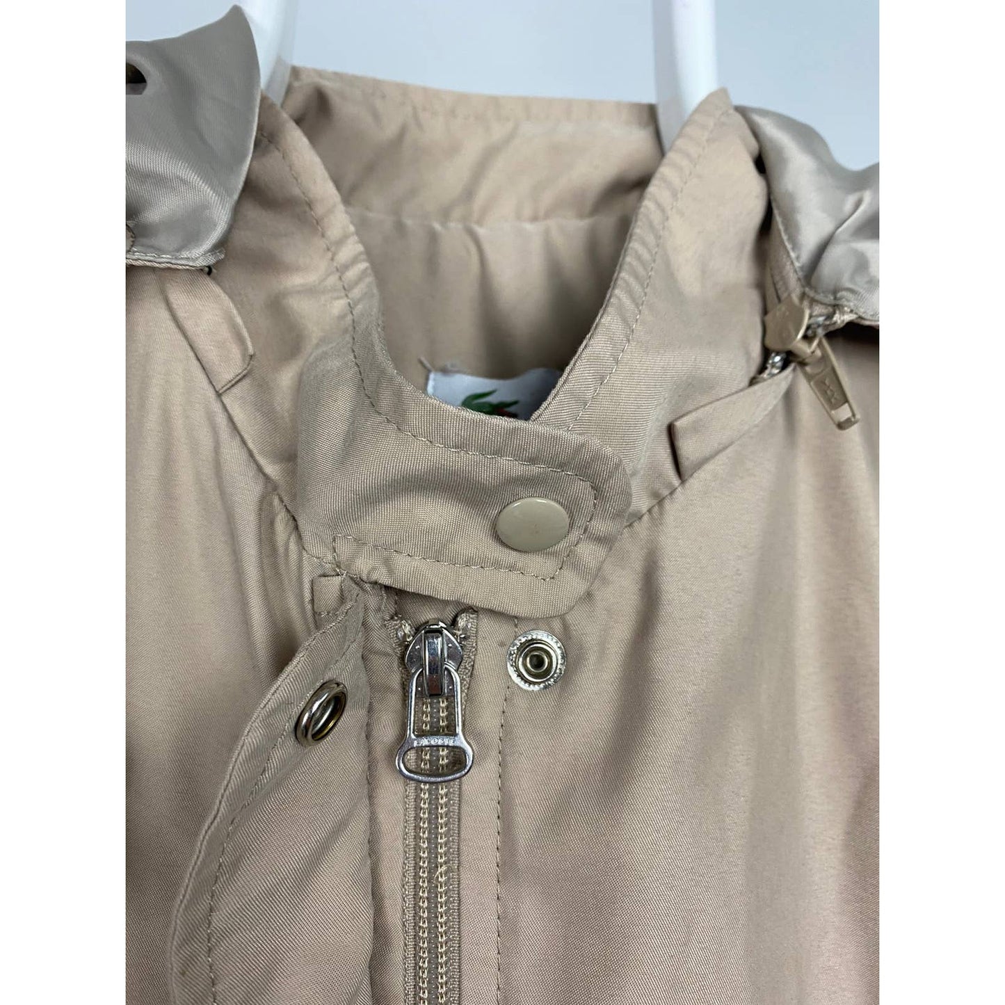 Lacoste vintage beige jacket