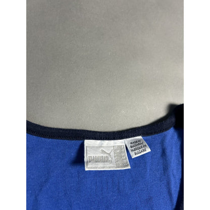 Puma Italy vintage tank top blue