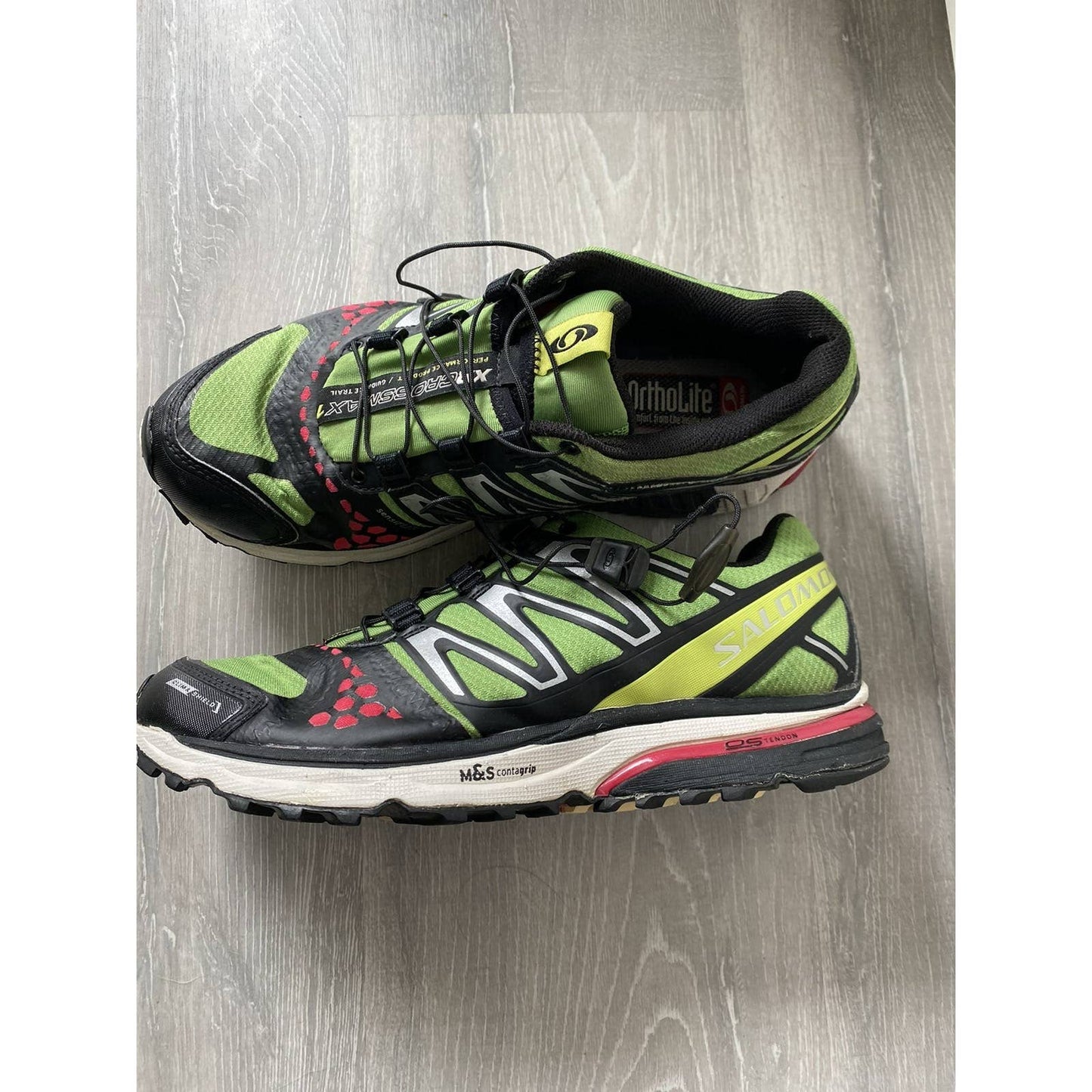 Salomon XR Crossmax 1 gorpcore Shoes green neon