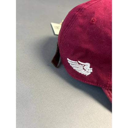 True Religion hat vintage red burgundy cap