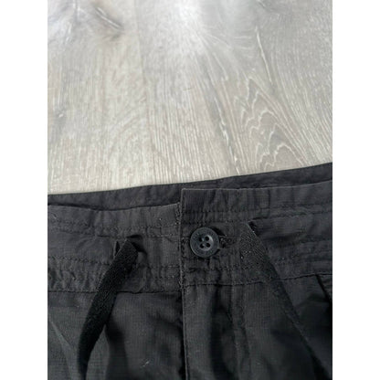 The North Face vintage black nylon track pants TNF