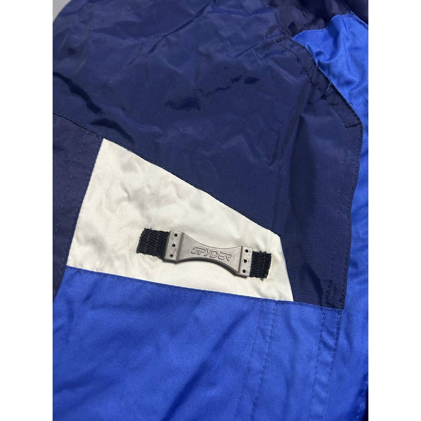 Spyder Ski jacket blue black web rare avangarde vintage