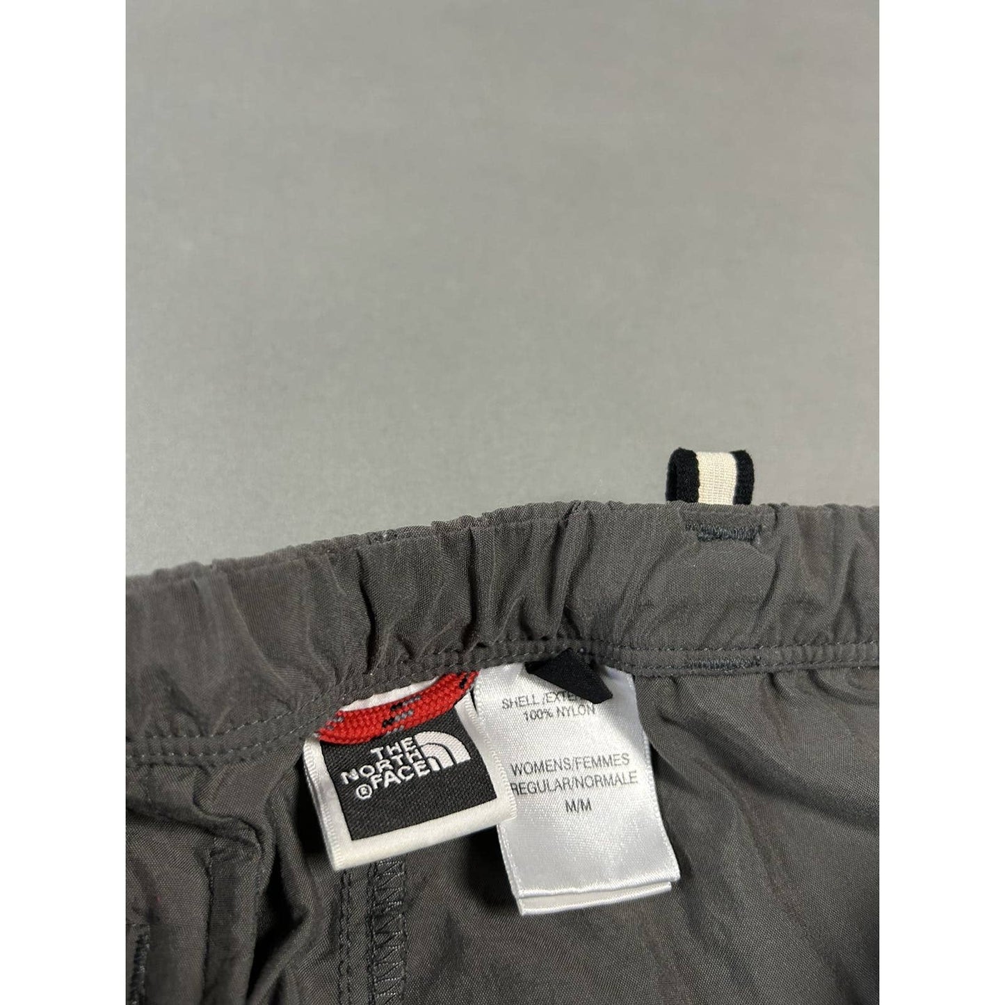 The North Face vintage grey nylon track pants shorts TNF