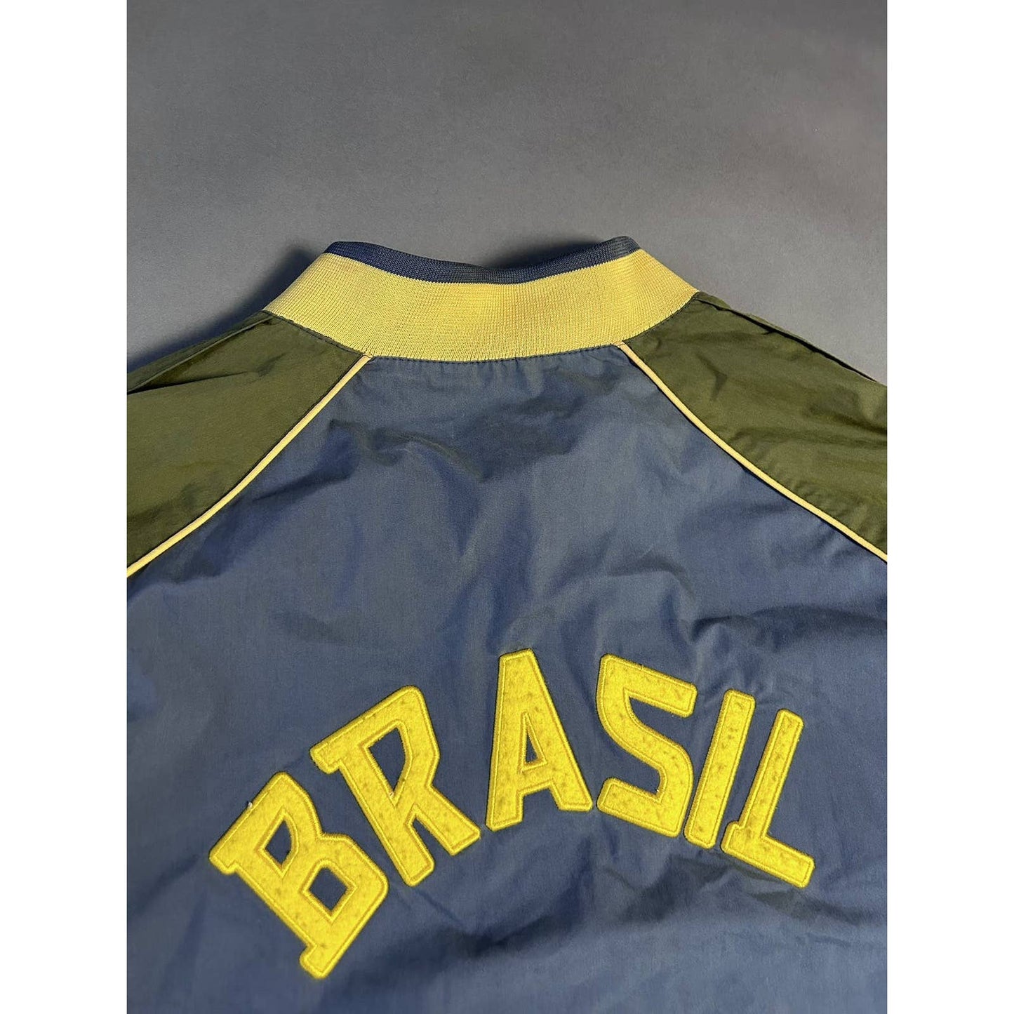 Nike Brazil reversible jacket big logo 2000s rare