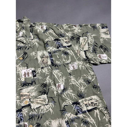 Avirex shirt military Hawaiian